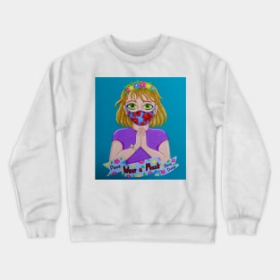 Save lives, wear a mask Crewneck Sweatshirt